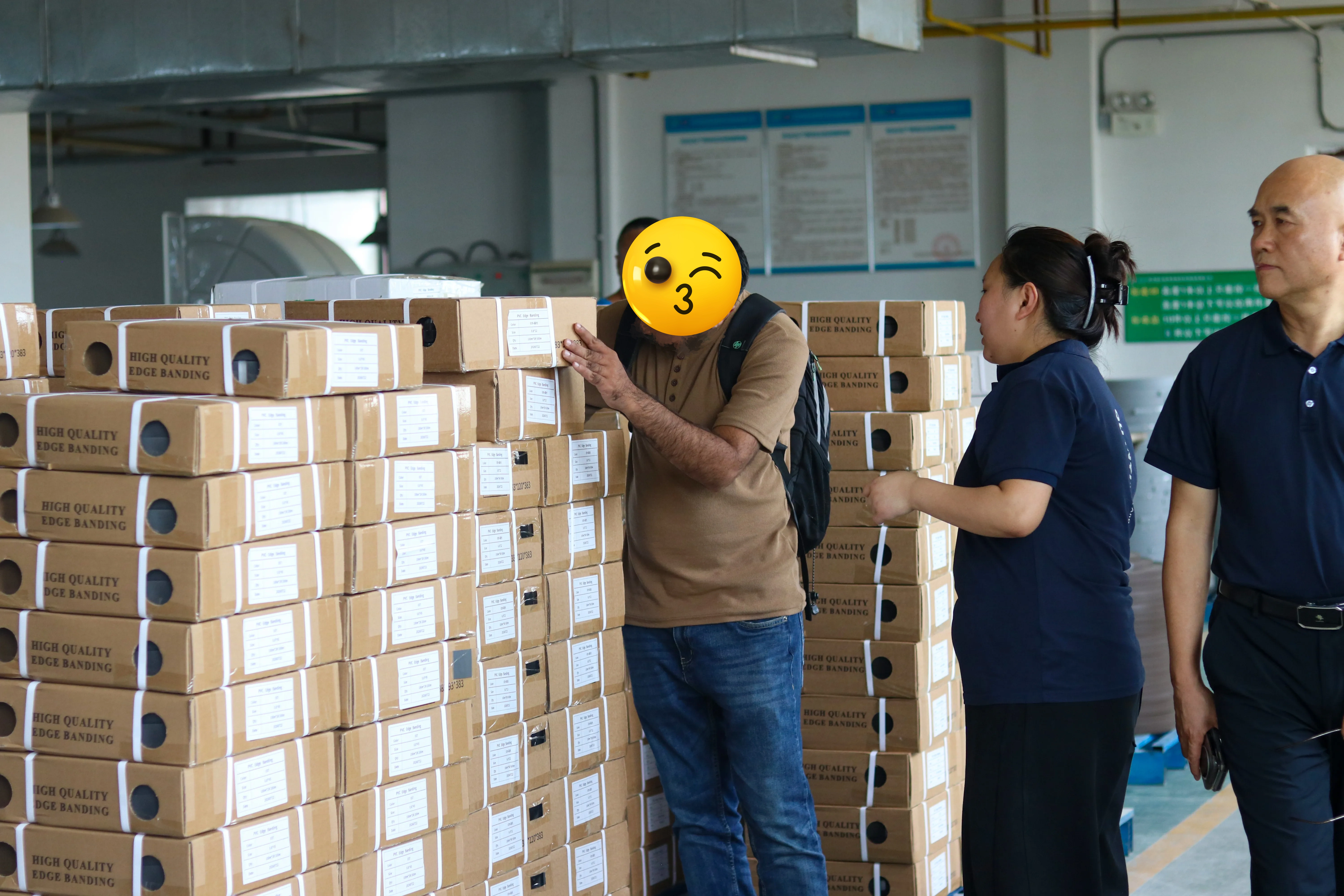 Production line tour
